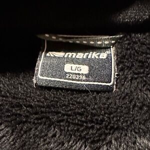 Marika Midnight Black Fleece Outerwear